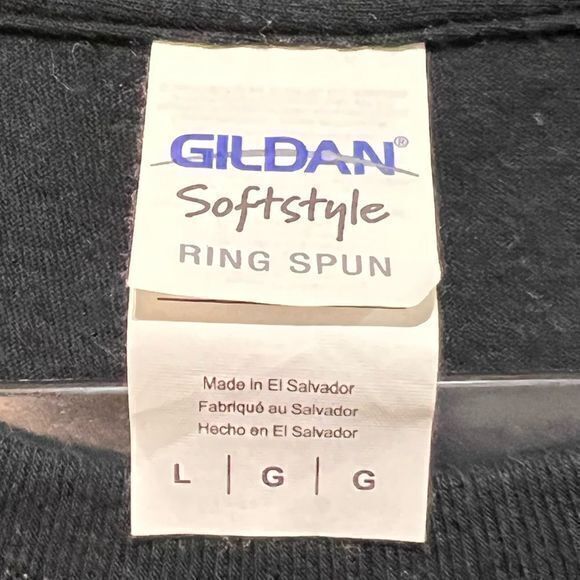 Gildan Softstyle Women's "RepuTAYtion" Taylor Swift T-Shirt Black Size Large - Picture 4 of 5